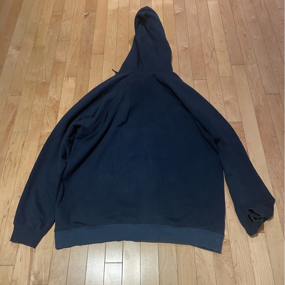 Adidas original dark blue hoodie size Xl - Picture 2 of 3